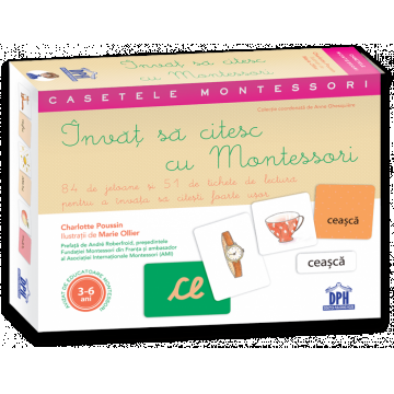 Joc Educativ DPH Casetele Montessori, Invat sa citesc cu Montessori