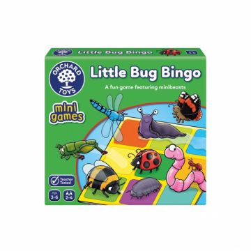 Joc educativ Orchard Toys Bingo Mica Insecta, Little Bug Bingo