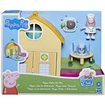 Jucarie Educativa Hasbro Peppa Pig Set de Joaca Cabinet Veterinar