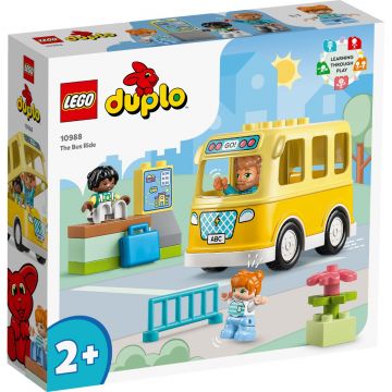 LEGO® Duplo Town - Calatoria cu autobuzul (10988)