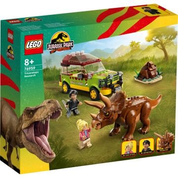 LEGO® Jurassic Park - Cercetarea dinozaurului Triceratops (76959)