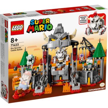 LEGO® Super Mario - Set de extindere batalia lui Dry Bowser de la castel (71423)