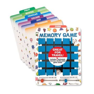 Melissa & Doug - Joc de memorie Intoarce si castiga