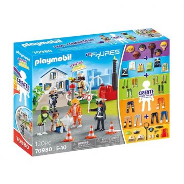 Playmobil PM70980 Creeaza Propria Figurina - Misiunea De Salvare