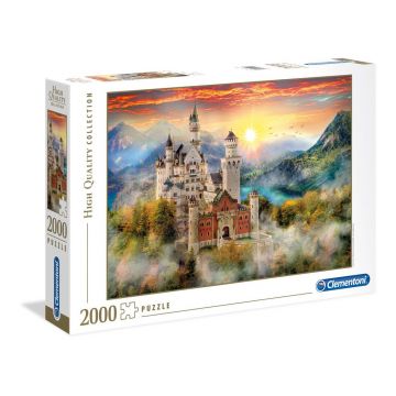 Puzzle 2000 piese Clementoni HQ Collection Neuschwanstein 32559