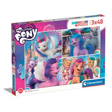 Puzzle 3x48 piese Clementoni My Little Pony