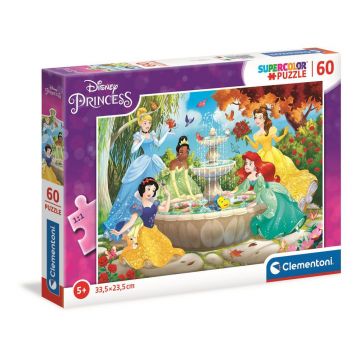 Puzzle 60 piese Clementoni Supercolor Disney Princess 26064