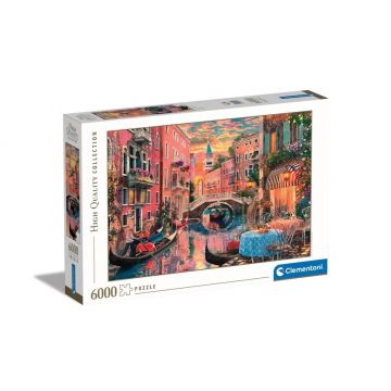 Puzzle 6000 piese Clementoni High Quality Collection Venice Evening Sunset