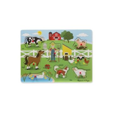 Puzzle cu sunete Old McDonald