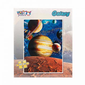 Puzzle Witty Puzzlezz, Galaxia, 100 piese