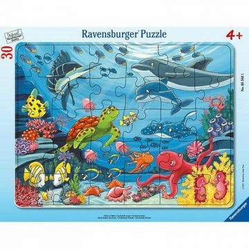 Puzzle Tip Rama Animale Marine, 30 Piese