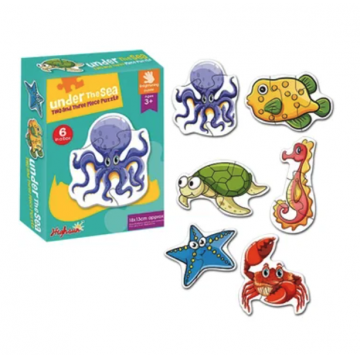 Set 6 Puzzle Bebe Animale Marine