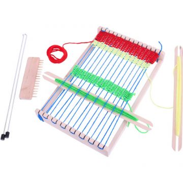 Set Creativ de Tesut BigJigs Toys pentru Copii