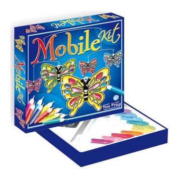 Set Creativ Sentosphere Mobil Fluturi Vitraliu