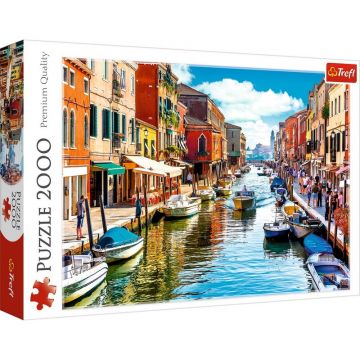 Trefl - Puzzle peisaje Spre Insula Murano Venetia , Puzzle Copii, piese 2000