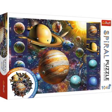 Trefl - PUZZLE TREFL SPIRAL 1040 PIESE SISTEMUL SOLAR