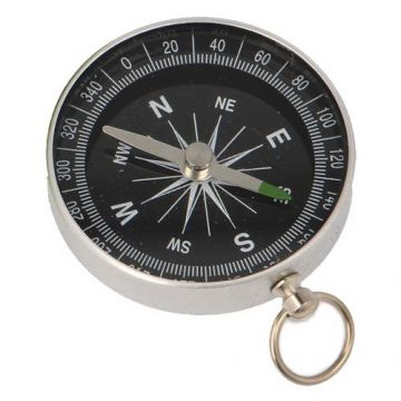 Busola din metal pentru copii Keycraft, 6 cm, 6 ani+