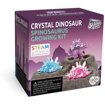 Kit experimente 10 piese - Cristal si dinozaur Edaphosaurus Topbright