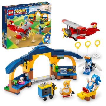 Lego Sonic the Hedgehog Atelierul lui Tails si avion Tornado 76991