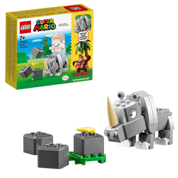 Lego Super Mario Set de extindere - Rinocerul Rambi 71420