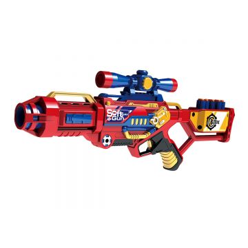 Pistol cu 20 sageti din burete, Zapp Toys, Blaze Storm, Triple Shot