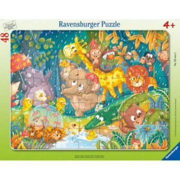 PUZZLE TIP RAMA JUNGLA, 48 PIESE
