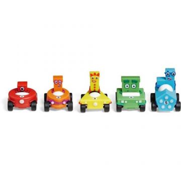 Set 5 mini vehicule Numberblocks Hand2Mind