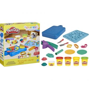 Set Creativ Micul Bucatar Hasbro cu 5 Culori Plastilina Play-Doh