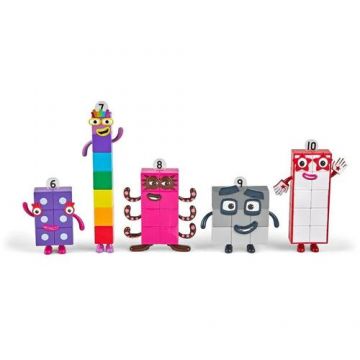 Set figurine Numberblocks - De la Sase la Zece