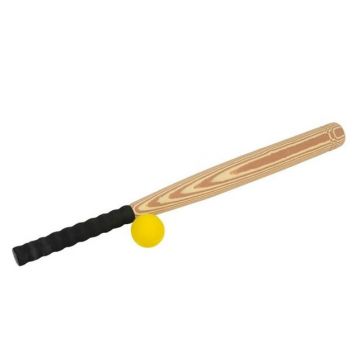Bata de baseball pentru copii cu o parte moale , 65 cm + 1 mingie