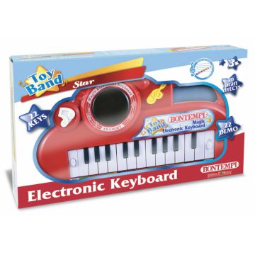 Bontempi Orga Electronica Rosie cu Efecte Luminoase