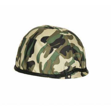 Casca militara cu invelis textil