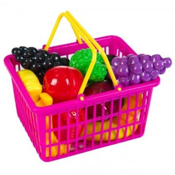 Cos de supermarket cu 17 fructe