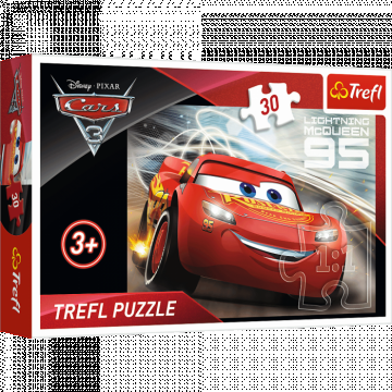 Puzzle carton Cars 3,30 piese,+3 ani