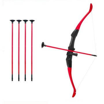 Set arc cu 5 sageti, Plastic, 65 cm