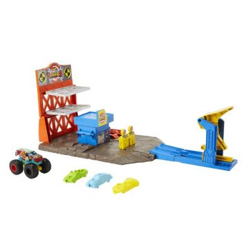 Set de joaca Monster Trucks Blast Station ,Hot Wheels