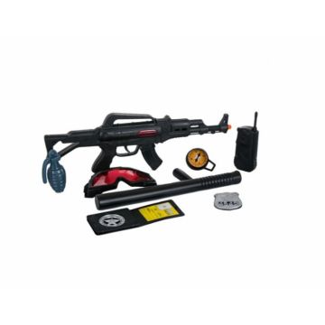 Set de joaca pentru copii-Echipament politie 8 piese