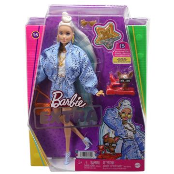 Barbie Papusa Extra cu Bandana