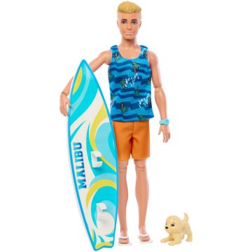 Barbie Papusa Ken Surfer