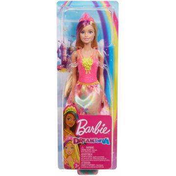 Barbie Papusa Printesa Dreamtopia cu Coronita Roz