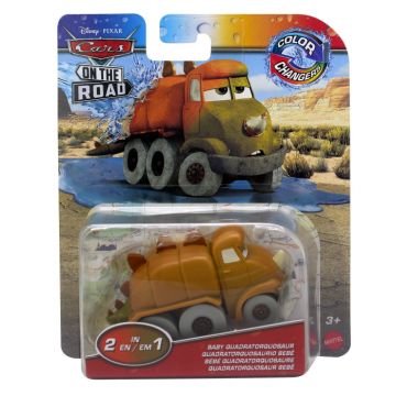 Cars Masinuta Baby Quadratorquosaur cu Culori Schimbatoare