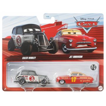 Cars3 Set 2 Masinute Metalice Caleb Worley si Jet Robinson