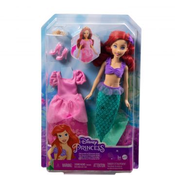 Disney Princess Papusa Ariel 2in1