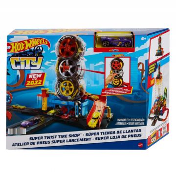 Hot Wheels City Vulcanizarea Super Twist
