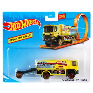 Hot Wheels Camion Scania Rally Truck