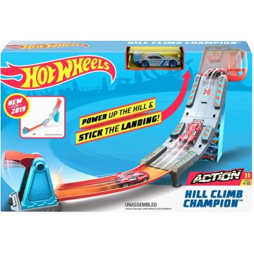 Hot Wheels Lansator cu Masinuta Power Up The Hill