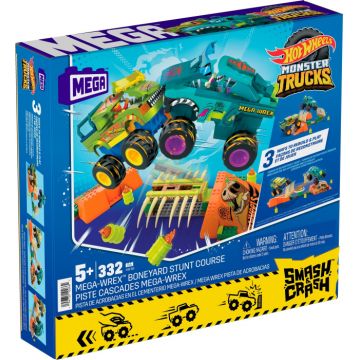 Hot Wheels Monster Truck - Mega Bloks Set Mega Wrex