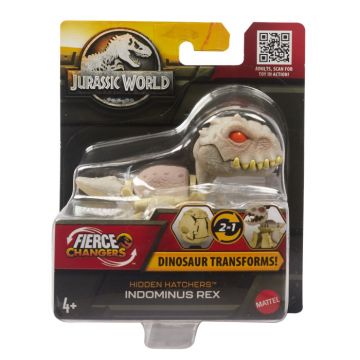 Jurassic World - Fierce Changers Hidden Hatchers Dinozaur Transformabil Indominus Rex