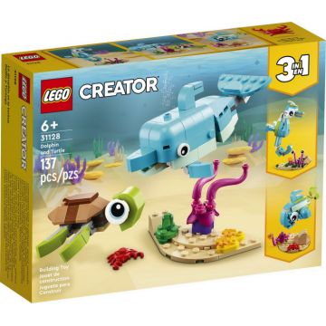 LEGO Creator Delfin si Broasca Testoasa 31128