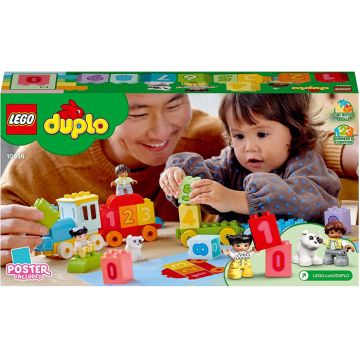 LEGO DUPLO Primul Meu Tren cu Numere - Invata sa numeri 10954